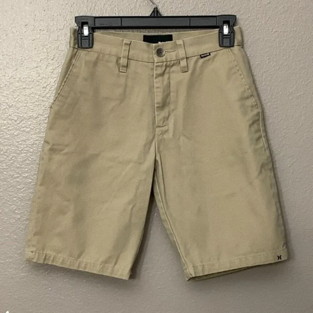 Hurley One And Only Khaki (boys) School Walkshort Short Chino 23=size 7 or Small